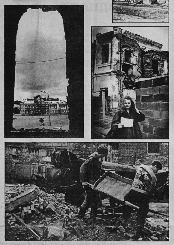 31 мая 1997 г. Руины Богоявленского собора. Фото Татьяны Салютовой из газеты 